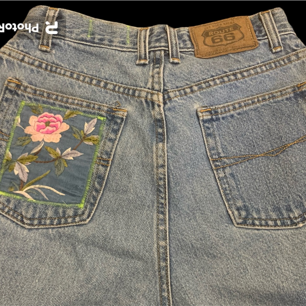 Route 66 Sky High Waist Vintage Denim